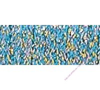 Металлизированная нить Kreinik 044 Confetti Blue #8